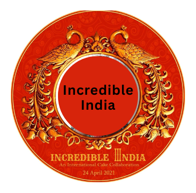 Incredible India, An International Cake Collaboration, 24 April 2021