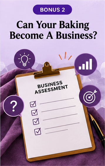 Can Your Baking Become A Business? bonus